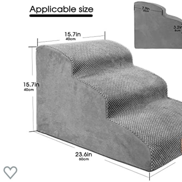 Best Orthopedic Micro Bead small Pet stairs - Picture 7 of 9